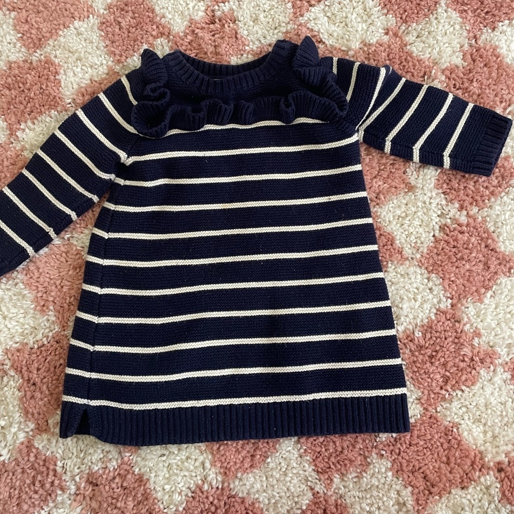GAP Baby Navy Sweater Dress